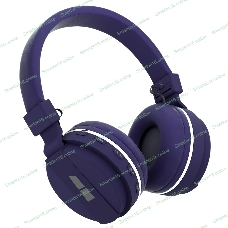 Беспроводные наушники MORE CHOICE HW15 фиолетовый, накладные, Bluetooth, до 6 ч