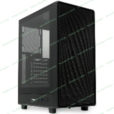 Компьютерный корпус без блока питания HSPD M510, Mesh Mid Tower, черный, TG, 0.5 SPCC, no fans ATX, mATX, mITX 180/280/160мм 1x2.5