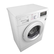 Стиральная машина LG F1296CDS0X белый, загрузка фронтальная 6 кг, 1200 об/мин, класс B