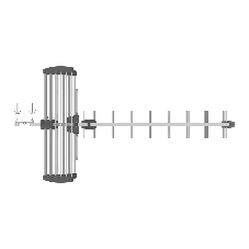 Антенна для телевизора уличная активная Harper ADVB-3277