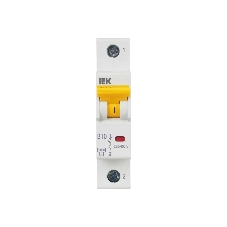 Выключатель автоматический IEK MVA31-1-010-B 10A тип B 6kA 1П 230В 1мод белый (упак.:1шт)