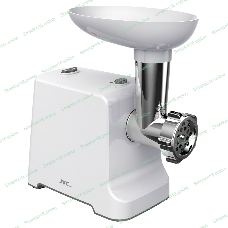 Мясорубка электрическая JVC JK-MG055 белый, 2000 Вт, 2.0 кг/мин, реверс, защита от перегрузки, насадки - 4
