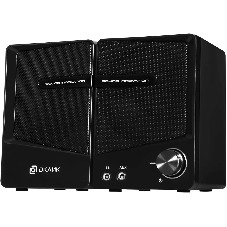 Акустическая система Oklick OK-126 2.0 черный 6Вт