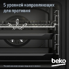 Электрический духовой шкаф Beko BBIM18300SG, черный