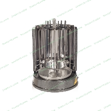 Шашлычница электрическая Kitfort KT-1404, 1400Вт серебристый