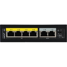Коммутатор 6PORT NETIS P106C 10/100M 4POE