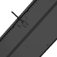 Клавиатура проводная A4Tech Bloody AT98 USB черный/красный