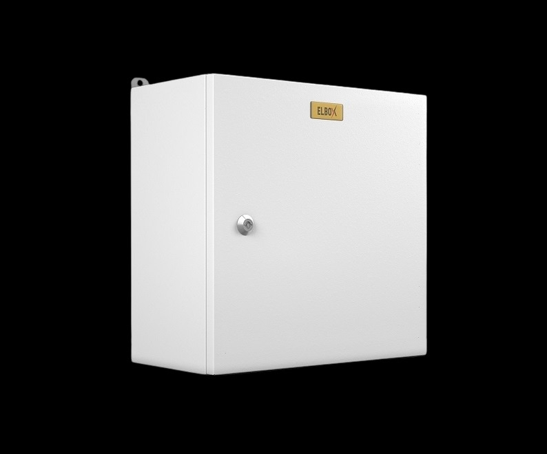Электротехнический распределительный шкаф Elbox IP66 навесной (В800 x Ш600 x Г300) EMW c одной дверью, нерж. сталь