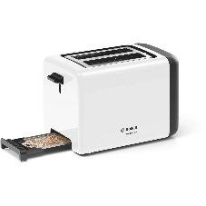 Тостер Bosch TAT3P421 белый, 970 Вт, 2 слота