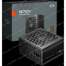 Блок питания ПК Power Supply PCCooler, 750W 80+ Bronze (ATX, ATX 3.1, Non-modular, 1x24(20+4)pin 550мм, 2xCPU*2 8(4+4)pin 650мм, 2xPCIe*2 8(6+2)pin 500мм, 1x12V-2x6 600мм, 6xSATA*3+MOLEX4pin*2, Active, 120x120мм, 140x150x86mm, APFC, OVP/UVP/OCP/SCP/OTP/OPP/SPD)
