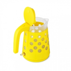 Чайник электрический BQ KT1713P Yellow. Мощность:2200 Вт, Объем 1,7л, LED подсветка
