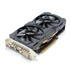Видеокарта NINJA GeForce GTX 1660 Super, 6 GB GDDR6, 192 bit, DVI-D, DisplayPort, HDMI, GPU 1530 MHz