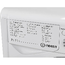 Стиральная машина Indesit IWSC 5105 белый, загрузка фронтальная 5 кг, 1000 об/мин., класс: А