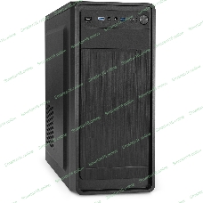 Компьютерный корпус Miditower ExeGate XP-332UC-UNS500 (ATX, БП UNS500 с вент. 12см, 2хUSB 3.0/1хTypeC, аудио, черный)