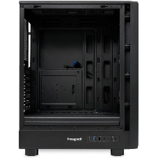 Компьютерный корпус без блока питания HSPD M510, Mesh Mid Tower, черный, TG, 0.5 SPCC, no fans ATX, mATX, mITX 180/280/160мм 1x2.5
