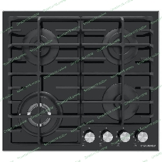 Газовая варочная панель Maunfeld EGHG.64.63CB/G, 4 конфорки, закаленное стекло, черный