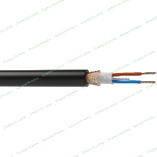 Кабель балансный микрофонный 50 м, 24 AWG, 0.22 мм2, диаметр 6.0 мм, экран, медь 28 x 0.1 мм, бухта
