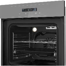 Встраиваемый духовой шкаф электрический Maunfeld AEOD6063G2 серый