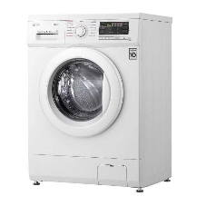 Стиральная машина LG F1296CDS0X белый, загрузка фронтальная 6 кг, 1200 об/мин, класс B