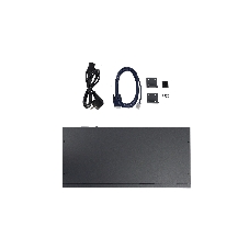 Коммутатор ORIGO Managed L3 Switch 24x1000Base-T PoE, 4x10Gbase-X SFP+, PoE Budget 370W, RJ45 Console, 19