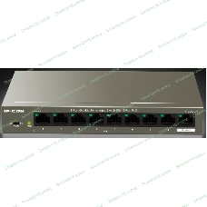 Коммутатор неуправляемый PoE IP-COM G1109P-8-102W 9 портов, 9x1 Гбит/с, PoE 8х92 Вт, настольный