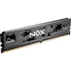 Оперативная память Apacer Nox, DDR5, 32Gb (2x16Gb), 5200MHz, CL40, DIMM, радиатор, серый/черный