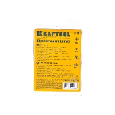 Биты KRAFTOOL Optimum Line, PZ2, 50 мм, тип хвостовика E 1/4