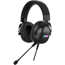 Гарнитура Acer AHW122 чёрный, проводная, USB, подсветка