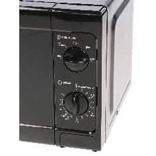 Микроволновая печь BBK 20MWS-709M/B черный, 20 л, 700 Вт, переключатели - поворотный механизм