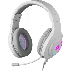 Гарнитура Redragon Hylas белая, проводная, USB / 2 x mini jack 3.5 мм, подсветка