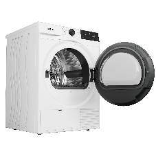 Сушильная машина Gorenje DG48D, отдельностоящая, ВхШхГ 850х600х625 мм, загрузка 8 кг, 15 программ, конденсационная сушка с тепловым насосом, поворотное/сенсорное управление, цифровой дисплей, Wi-Fi, датчик влажности белья, функция TwinAir, половинная загрузка, защита от сминания, отсрочка старта, функция 