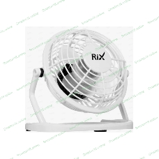 Вентилятор настольный Rix RDF-1500USB черный