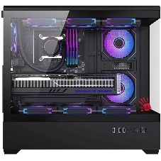 Корпус Bloody CC-128-BK, Midi-Tower, чёрный