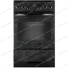 Плита электрическая Gefest ЭП Н Д 5560-03 0053 черный, конфорок 4 шт, духовка 55 л, 50 см x 85 см x 58.5 см