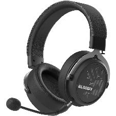Гарнитура Bloody MR590 Sports чёрный, беспроводная + проводная, Bluetooth, до 35 ч