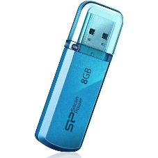 Флешка USB Silicon Power R/W 8Gb Helios 101 SP008Gb,UF2101V1B USB 2.0 синий