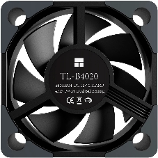 Вентилятор корпусной Thermalright TL-B4020, 40 мм, 5500 об/мин, 24.3 дБ, 4 pin PWM, без подсветки, черный