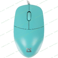 Мышь проводная Defender Azora MB-241 голубой, 1200 dpi, USB, кнопки - 3