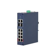 Коммутатор Dahua DH-CHS4212-8GT-110, 8×1 Гбит/с + 2×1 Гбит/с + 2×1 Гбит/с SFP, управляемый