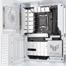 Корпус InWin F5 CS19 White, Full-Tower, белый, закалённое стекло, ARGB подсветка, 3 x 140 мм (2 спереди, 1 сзади)