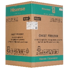 Морозильный ларь Hisense FT145N1AW1, белый, 141л