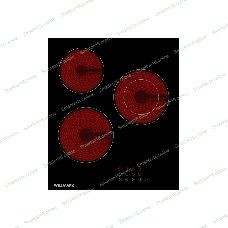 Электрическая варочная панель Willmark WCH-3452R независимая, черный