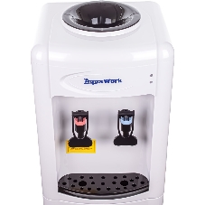 Кулер для воды Aqua Work 0.7LR, верхняя загрузка, нагрев 95 °С, охлаждение 10 °С, белый