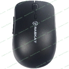 Мышь беспроводная Raskat M006W черный, 1600 dpi, радиоканал, USB, кнопки - 6