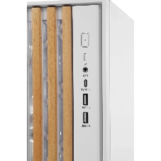 Корпус Formula V Line TimberLine T0 White, ATX, wood+plastic front, TYPE-C*1, USB3.0*2, FRONT 3x120мм FRGB, REAR 1x120мм FRGB