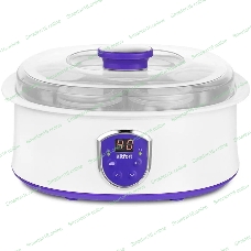 Йогуртница Kitfort КТ-2088-1 20Вт белый/фиолетовый