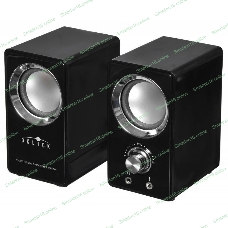 Акустическая система Oklick OK-116 2.0 черный 6Вт