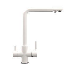 Кухонный смеситель Maunfeld MFQT-16W кремовый