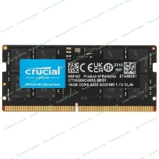 Оперативная память Crucial DDR5, 16GB (1x16 GB), 5600 MHz, CL46, SO-DIMM