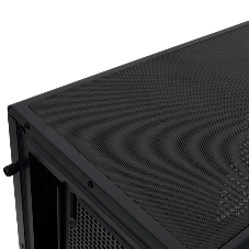 Компьютерный корпус HSPD F510, Panoramic Mid Tower, черный, TG, 0.5 SPCC, 3x120мм ARGb ATX, mATX, mITX 180/280/160мм 1x2.5
